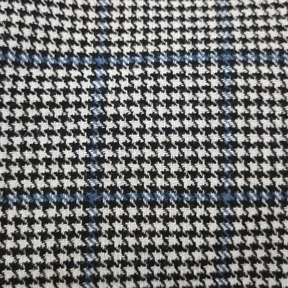 Old Navy Men's Wool Blend Oversized Topcoat Long Length Grey Plaid Old Money - Picture 11 of 16